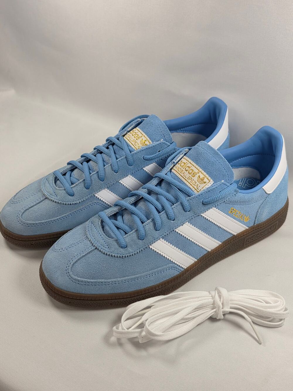 Adidas Spezial – Men’s 10 – Light Blue / White / Gum – Brand New in Box